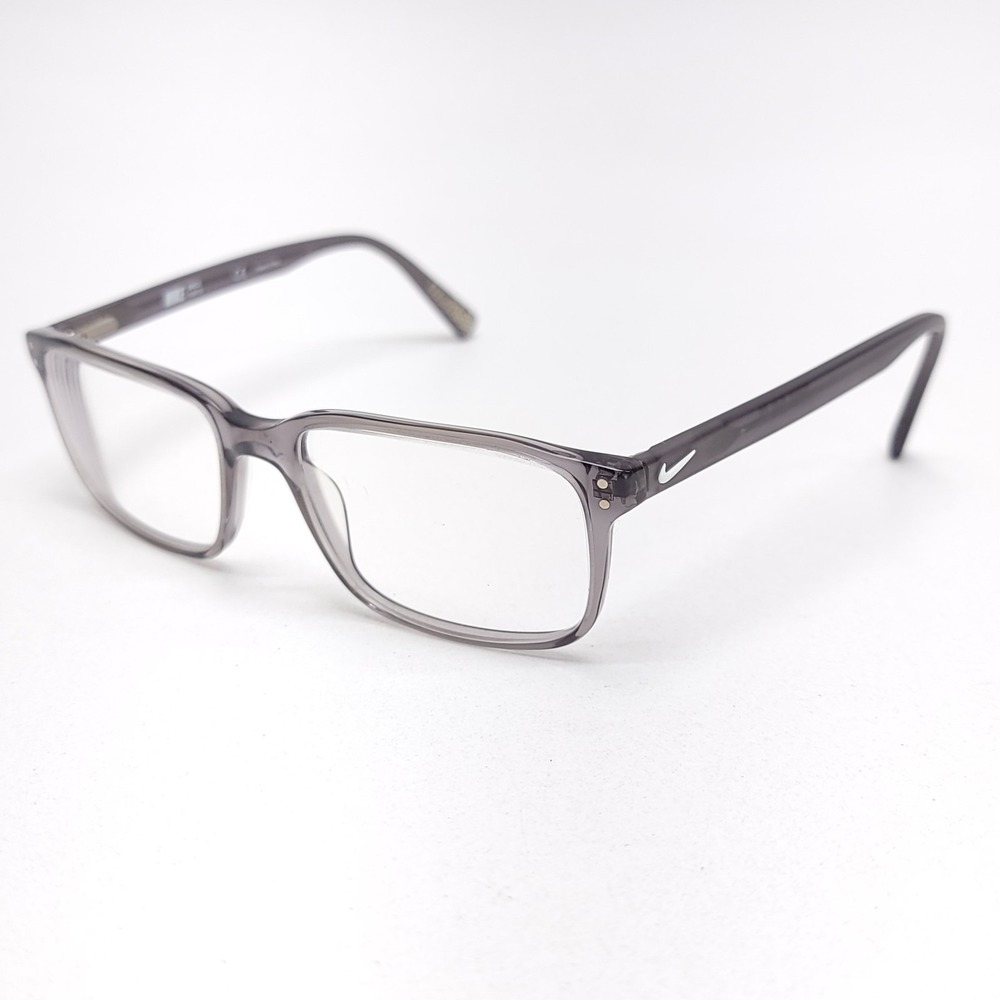 Nike 7240 070 Eyeglasses Frames Only Gray Full Rim 55-17-140